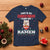 Kawaii Cat Powered By Ramen Christmas Japanese Noodle T Shirt - Wonder Print Shop