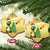 Funny Xmas Dinosaurs Extinction Christmas Ornament Is That Santa Cute Dino - Wonder Print Shop