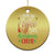 Funny I Run On Coffee And Christmas Cheer Christmas Ornament - Wonder Print Shop