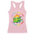 Funny Xmas Dumpster Fire Racerback Tank Top This Little Light Of Mine Unicorn Rainbow