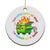 Funny Xmas Dumpster Fire Christmas Ornament This Little Light Of Mine Unicorn Rainbow - Wonder Print Shop