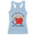 Funny Xmas Dumpster Fire Racerback Tank Top Hope You Have The Year You Deserve Santa Raccoon