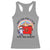 Funny Xmas Dumpster Fire Racerback Tank Top Hope You Have The Year You Deserve Santa Raccoon