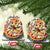 Funny Xmas Pizza Food Lover Christmas Ornament - Wonder Print Shop