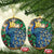 Peacock Christmas Ornament Bird Lover Aesthetic - Wonder Print Shop