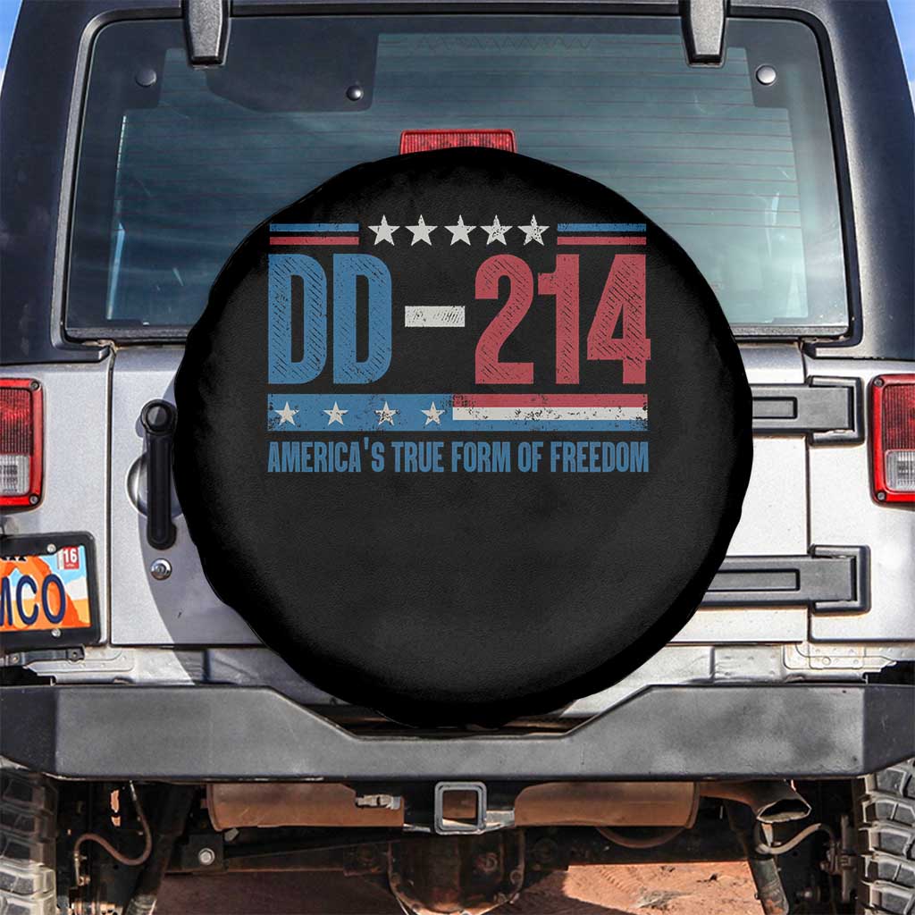 DD-214 Veteran Spare Tire Cover America's True Form Of Freedom