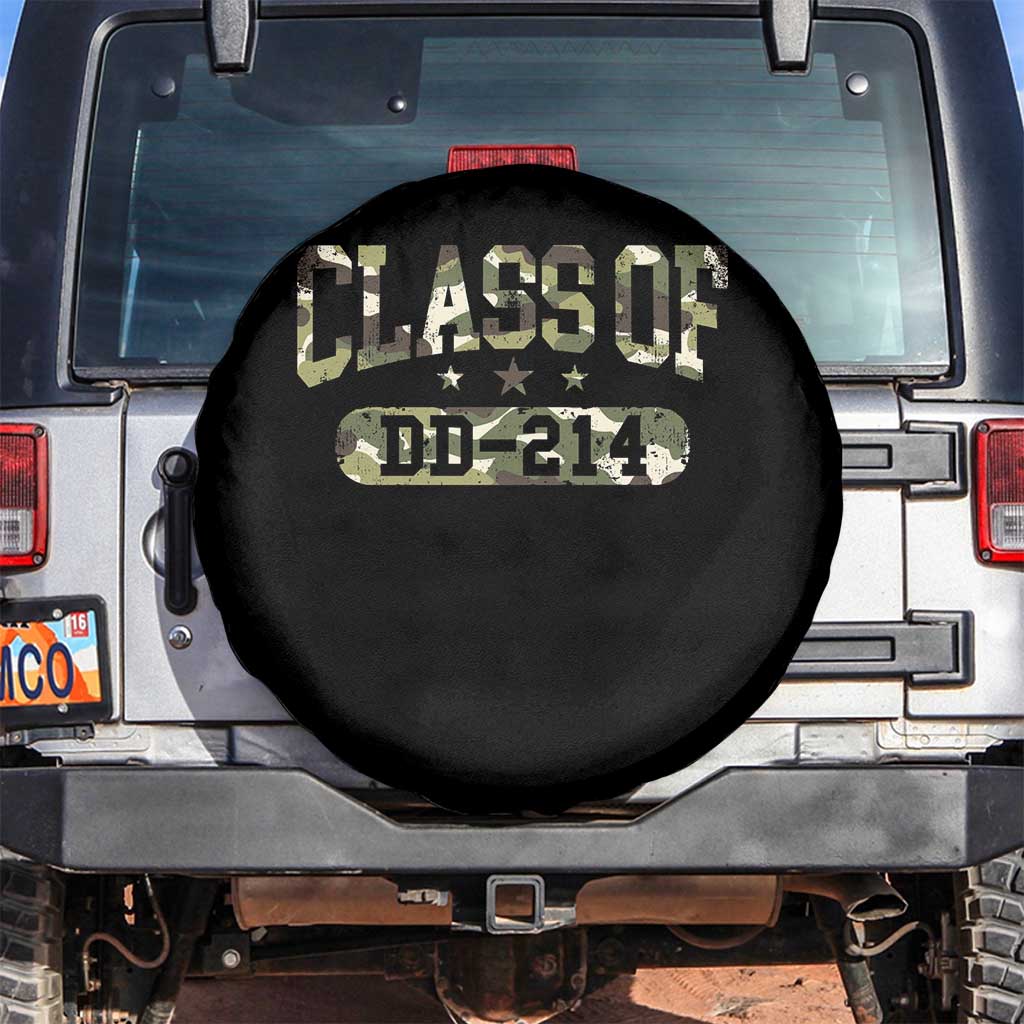 Funny Veteran Army Retirement Class Of DD-214 Spare Tire Cover