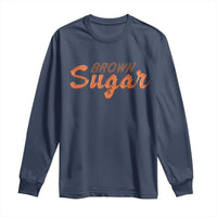Melanin African Pride Long Sleeve Shirt Brown Sugar