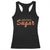 Melanin African Pride Racerback Tank Top Brown Sugar