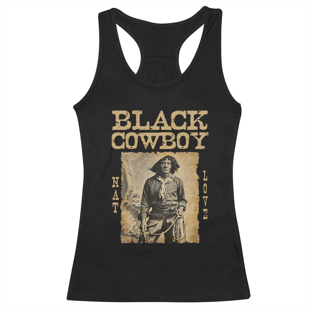 Nat Love Black Cowboy Racerback Tank Top African American Cowboys Black History