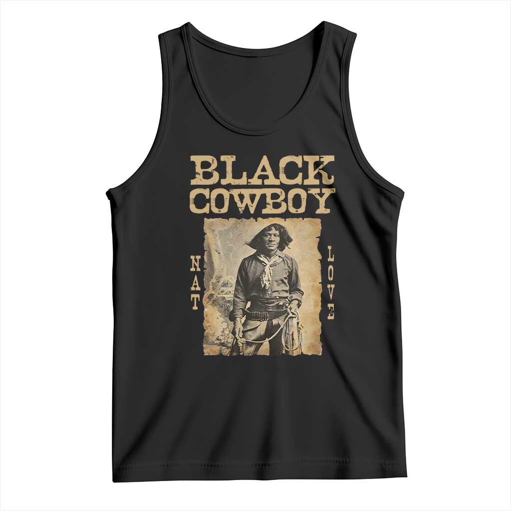 Nat Love Black Cowboy Tank Top African American Cowboys Black History