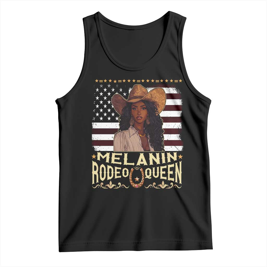 Black Cowgirl Tank Top Melanin Rodeo Queen African American