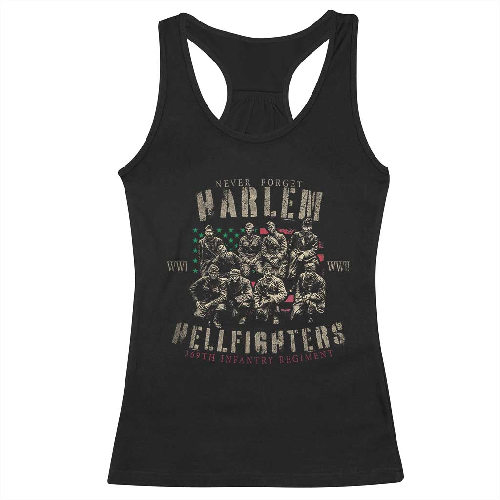 Harlem Hellfighters Racerback Tank Top American Military Soldiers Black History