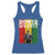 Black Panther Party Huey P. Newton Racerback Tank Top Power To The People Black History