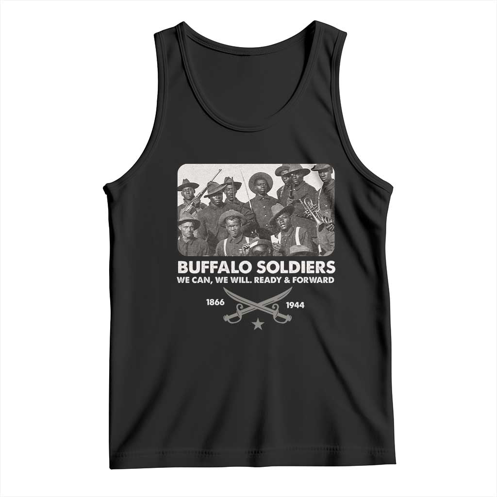 Buffalo Soldiers Tank Top We Can We Will Ready Forward Black History