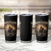 Buffalo Soldiers Tumbler Cup American Heros Cavalry Black History - Wonder Print Shop