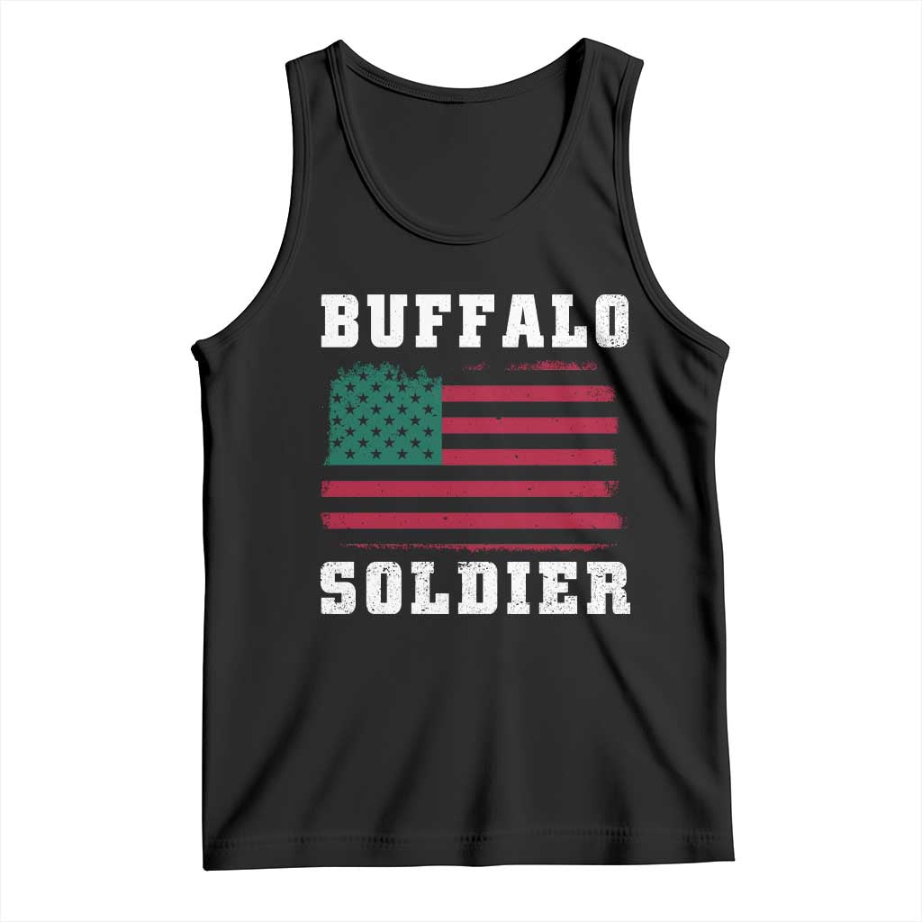 Buffalo Soldiers Tank Top African American Cavalry Black History