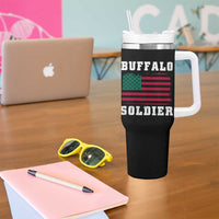 Buffalo Soldiers Tumbler With Handle African American Cavalry Black History - Wonder Print Shop