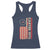 Jimmy Carter Racerback Tank Top 39th US President 1976 Retro American Flag