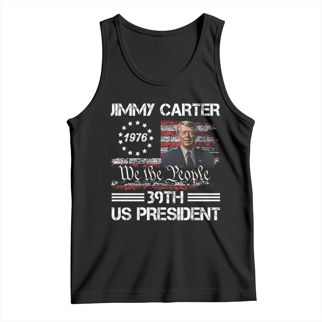 Jimmy Carter Tank Top 39th US President 1976 We The People American Flag