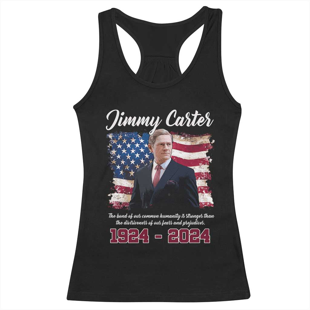 Jimmy Carter Racerback Tank Top A Legacys Of Peace And Humanitys