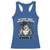 Funny Wolf Man If They Talk Behind Your Back Fart Racerback Tank Top