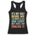 Funny Husband Racerback Tank Top It's Not Easy Being My Wife's Arm Candy