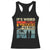 Funny It's Weird Being The Same Age As Old People Racerback Tank Top Birthday Retro Beach