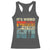 Funny It's Weird Being The Same Age As Old People Racerback Tank Top Birthday Retro Beach