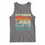 Funny It's Weird Being The Same Age As Old People Tank Top Birthday Retro Beach