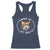 Funny Cat Meme Racerback Tank Top Wake Up Act Silly