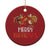 Thanksgiving Xmas Christmas Ornament Merry Thankmas Santa Turkey - Wonder Print Shop