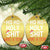 Funny Xmas Christmas Ornament Ho Ho Holy Shit What A Year - Wonder Print Shop