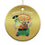 Funny Christmas What A Year Dumpster Fire Christmas Ornament - Wonder Print Shop