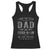 Funny Father In Law Racerback Tank Top I Have Two Titles And I Rock Them Both