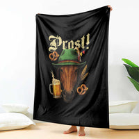 Oktoberfest Horse Throw Blanket German Octoberfest Beer Prost Drinking - Wonder Print Shop