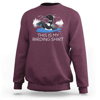 Funny Birding Sweatshirt Loon Bird Watching - Wonder Print Shop