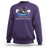 Funny Birding Sweatshirt Loon Bird Watching - Wonder Print Shop