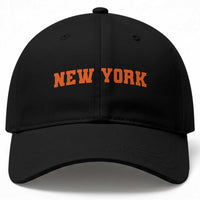 New York Baseball Cap Vintage Varsity Sports Throwback Design