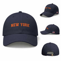 New York Baseball Cap Vintage Varsity Sports Throwback Design