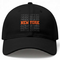 Vintage New York Baseball Cap Name Retro Design