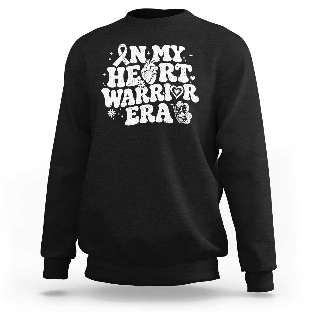 CHD Heart Disease Awareness Sweatshirt In My Heart Warrior Era
