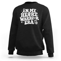 CHD Heart Disease Awareness Sweatshirt In My Heart Warrior Era