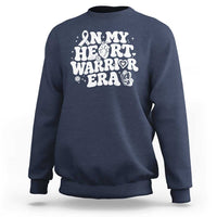 CHD Heart Disease Awareness Sweatshirt In My Heart Warrior Era