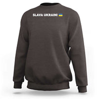 Slava Ukraini Ukraine Flag Sweatshirt Ukrainian Pride