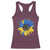 Sunflower Ukraine Flag Racerback Tank Top Patriot Patriotic Ukraine Ukrainian National Flag