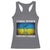 Ukraine Flag Racerback Tank Top Glory to the Heroes Ukrainian Patriot Patriotic