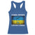 Ukraine Flag Racerback Tank Top Glory to the Heroes Ukrainian Patriot Patriotic