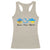 Peace Love Ukraine Sunflower Flag Racerback Tank Top