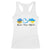 Peace Love Ukraine Sunflower Flag Racerback Tank Top